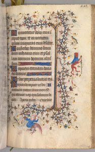 Heures de Charles le Noble, roi de Navarre (1361-1425) : fol. 216r, Texte - Master of the Brussels Initials and Associates