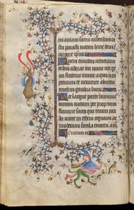 Heures de Charles le Noble, roi de Navarre (1361-1425) : fol. 31v, Texte - Master of the Brussels Initials and Associates