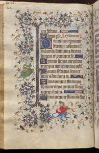 Heures de Charles le Noble, roi de Navarre (1361-1425) : fol. 55v, Texte - Master of the Brussels Initials and Associates