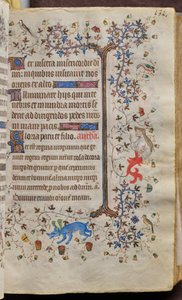 Heures de Charles le Noble, roi de Navarre (1361-1425) : fol. 66r, Texte - Master of the Brussels Initials and Associates