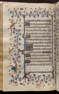 Heures de Charles le Noble, roi de Navarre (1361-1425) : fol. 75v, Texte - Master of the Brussels Initials and Associates