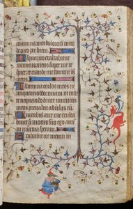 Heures de Charles le Noble, roi de Navarre (1361-1425) : fol. 97r, Texte - Master of the Brussels Initials and Associates