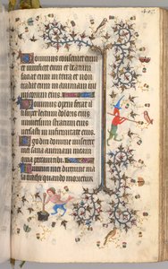 Heures de Charles le Noble, Roi de Navarre 1361-1425 : fol. 198r, Texte, c. 1405