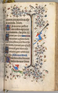 Heures de Charles le Noble, roi de Navarre 1361-1425: fol. 200r, Texte, vers 1405 - Master of the Brussels Initials and Associates