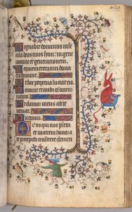 Heures de Charles le Noble, roi de Navarre 1361-1425 : fol. 209r, Texte - Master of the Brussels Initials and Associates
