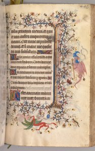 Heures de Charles le Noble, Roi de Navarre 1361-1425 : fol. 217r, Texte, vers 1405
