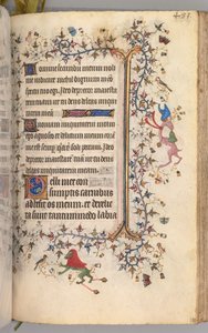 Heures de Charles le Noble, Roi de Navarre 1361-1425 : fol. 236r, Texte, vers 1405 - Master of the Brussels Initials and Associates
