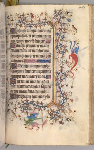 Heures de Charles le Noble, roi de Navarre 1361-1425 : fol. 240r, texte, vers 1405 - Master of the Brussels Initials and Associates