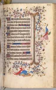 Heures de Charles le Noble, roi de Navarre 1361-1425 : fol. 241r, Texte, vers 1405