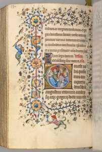 Heures de Charles le Noble, Roi de Navarre 1361-1425, fol. 284v, Quatre Docteurs de l