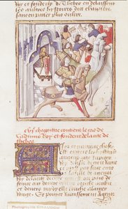 Ms 622 fol.9v Cadmus, fondateur de Thèbes, de 