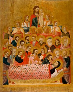 La dormition de la Vierge - Master of the Cini Madonna