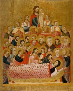 La Dormition de la Vierge - Master of the Cini Madonna