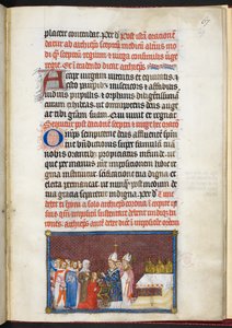 La Reine recevant le sceptre et la verge, du 