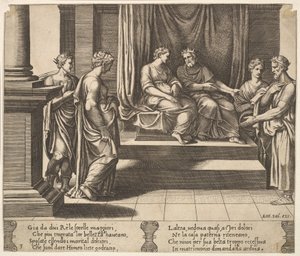 Planche 3 : Les deux sœurs de Psyché sont mariées à des rois, de 