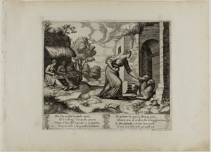 Psyché entre dans le monde souterrain - Master of the Die