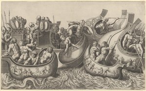 Speculum Romanae Magnificentiae: Bataille navale - Master of the Die