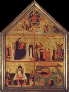 Le Jugement dernier, La Vierge et l