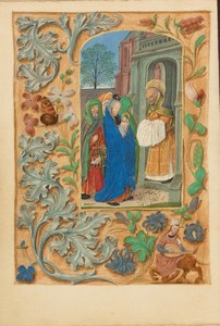 La présentation au Temple - Master of the Dresden Prayer Book