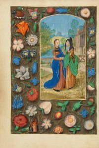 La visite - Master of the Dresden Prayer Book