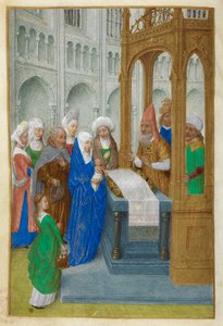La Présentation au Temple. - Master of the Dresden Prayer Books