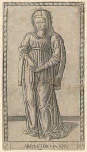Arithmétique - Master of the E Series Tarocchi