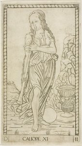Calliope, planche onze de Apollon et les Muses