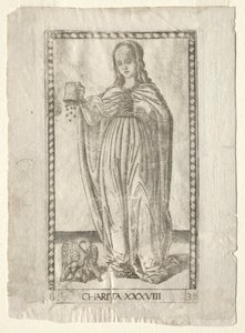 Charité (de la série Tarocchi, B: Principes Cosmiques & Vertus, #38)