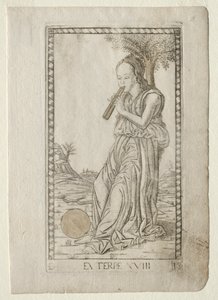 Euterpe (musique, poésie lyrique) (de la série Tarocchi D : Apollon et les Muses, #18) - Master of the E Series Tarocchi