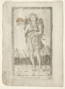 Génie du Monde (de la série Tarocchi, B: Principes Cosmiques & Vertus, #33) - Master of the E Series Tarocchi