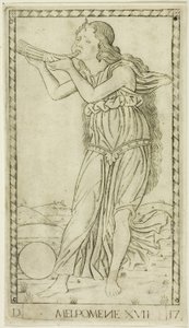 Melpomène, planche dix-sept d