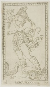 Mercure, planche 42 de Planètes et Sphères