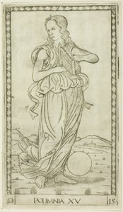 Polyhymnia, plaque quinze d