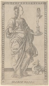 Prudence - Master of the E Series Tarocchi
