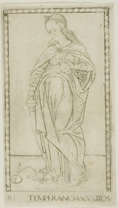 Tempérance, planche 34 de Génies et Vertus