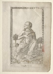 Thalie (comédie, poésie pastorale) (de la série Tarocchi D : Apollon et les Muses, #16)