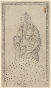 Théologie - Master of the E Series Tarocchi