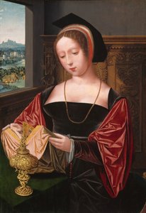 Une dame lisant Sainte Marie-Madeleine, vers 1530