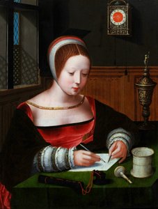 Marie-Madeleine écrit.