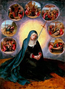 Notre Dame des sept Douleurs - Master of the Female Half Lengths