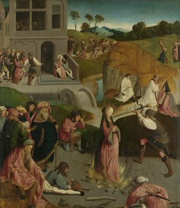Le martyre de Sainte Lucie - Master of the Figdor Deposition