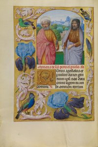 Saints Pierre et Paul - Master of the First Prayer Book of Maximilian