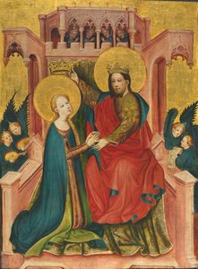 Couronnement de la Vierge - Master of the Fröndenberg Altarpiece