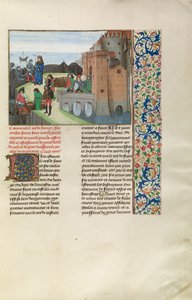 Le roi Charles VI de France se prépare à la guerre avec l