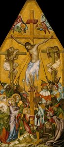 La Crucifixion du Christ, vers 1340 - Master of the Kaufmann Crucifixion