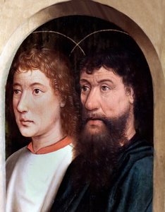 Dutch: Deux apôtres () - Master of the Legend of Saint Lucy