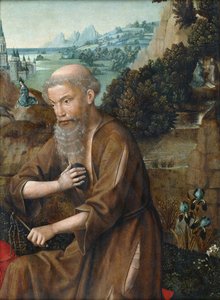 Saint Jérôme - Master of the Legend of Saint Lucy