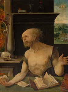 Saint Jérôme en pénitence, 1525-1530