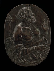 Un satyre, fin du 15ème ou début du 16ème siècle - Master of the Martelli Mirror