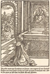 Ain erber man von Lanshuet ... - Master of the Miracles of Mariazell